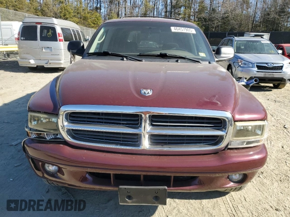 2002 Dodge Durango SLT z VIN 1B4HS48N52F192954, wystawiony jako Copart lot #46457905 z przebiegiem 275 515 mil mil oraz Szkoda całkowita • Salvage title. Historia ofert i sprzedaży dostępna na DreamBid. Obrazek 5.