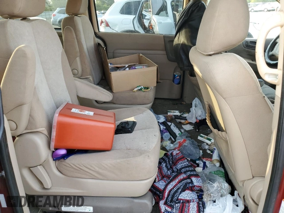 2012 Kia Sedona LX with VIN KNDMG4C71C6432790, listed as a Copart auction lot 71918464 with 0 mi miles and Salvage Title. Bid and sale history available at carsss.com. Image 10.