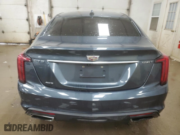 2021 Cadillac CT5 Premium Luxury with VIN 1G6DT5RW8M0107836, listed as a Copart auction lot 42399015 with 37,858 mi miles and Non repairable. Bid and sale history available at DreamBid. Image 6.
