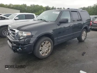 2012 Ford Expedition Limited z VIN 1FMJU2A58CEF36034, wystawiony jako Copart lot #58597515 z przebiegiem 139 671 mil mil oraz Szkoda całkowita • Salvage title. Historia ofert i sprzedaży dostępna na DreamBid. Obrazek 1.