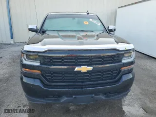 2018 Chevrolet Silverado 1500 Custom with VIN 1GCRCPEH8JZ311548, listed as a Copart auction lot 70913354 with 0 mi miles and Salvage Title. Bid and sale history available at carsss.com. Image 5.