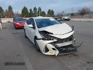 2020 Toyota Prius Prime LE with VIN JTDKARFP3L3163226, listed as a IAAI auction lot 41367005 with 36,917 mi miles. Bid and sale history available at carsss.com. Image 1.