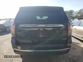 2023 Chevrolet Suburban LS with VIN 1GNSCBKD8PR163178, listed as a Copart auction lot 47844175 with 104,369 mi miles and Salvage Title. Bid and sale history available at DreamBid. Image 6.