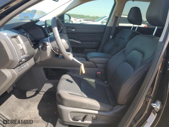2024 Nissan Pathfinder SL with VIN 5N1DR3CA6RC251898, listed as a Copart auction lot 50576295 with 19,683 mi miles and Salvage Title. Bid and sale history available at carsss.com. Image 7.