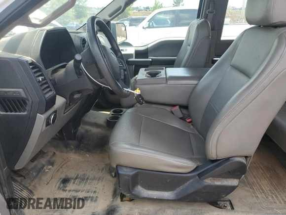 2017 Ford F-150 XL with VIN 1FTFX1CF0HKC36692, listed as a Copart auction lot 55098435 with 158,655 mi miles and Clean title. Bid and sale history available at DreamBid. Image 7.
