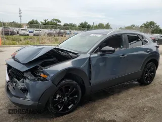 2024 Mazda CX-30 S Preferred z VIN 3MVDMBCM3RM663359, wystawiony jako Copart lot #58161595 z przebiegiem 25 213 mil mil oraz Nie do naprawy • Non repairable. Historia ofert i sprzedaży dostępna na DreamBid. Obrazek 1.