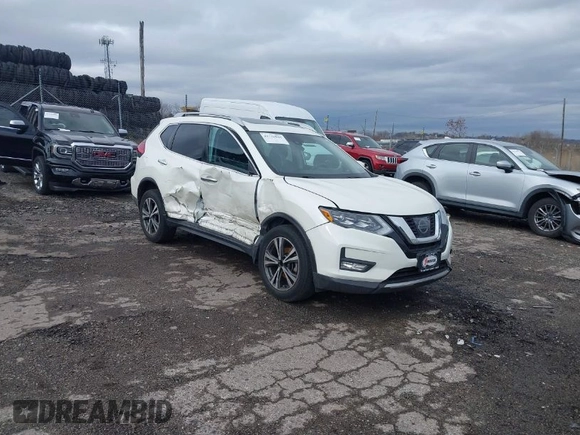 2017 Nissan Rogue SV with VIN 5N1AT2MV1HC830652, listed as a IAAI auction lot 41716845 with 126,599 mi miles. Bid and sale history available at carsss.com. Image 1.
