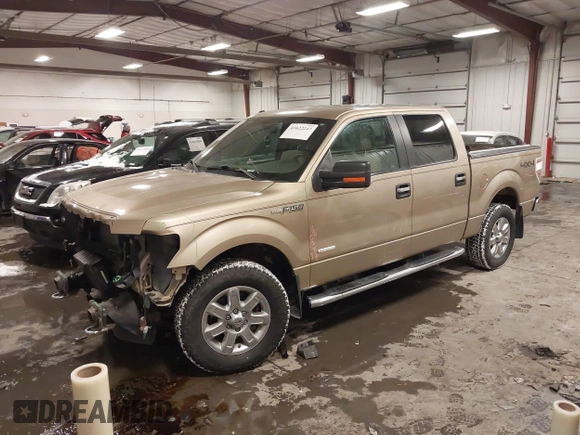 2013 Ford F-150 XL with VIN 1FTFW1ET2DFA12834, listed as a IAAI auction lot 41622247 with 192,097 mi miles and . Bid and sale history available at carsss.com. Image 2.