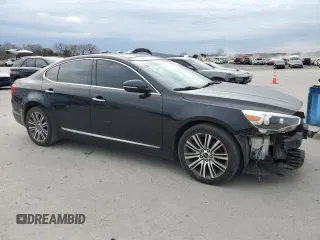 2014 Kia Cadenza Premium with VIN KNALN4D79E5152802, listed as a Copart auction lot 80728394 with 173,015 mi miles and Clean Title. Bid and sale history available at carsss.com. Image 4.