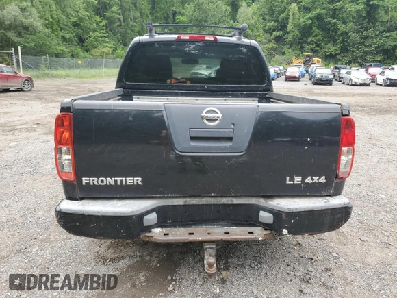 2006 Nissan Frontier LE with VIN 1N6AD07W26C454094, listed as a Copart auction lot 61377705 with Not provided miles and Clean title. Bid and sale history available at DreamBid. Image 6.