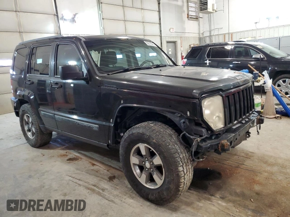 2008 Jeep Liberty Sport with VIN 1J8GN28K78W119473, listed as a Copart auction lot 49969904 with 223,527 mi miles and Non Repairable. Bid and sale history available at DreamBid. Image 4.