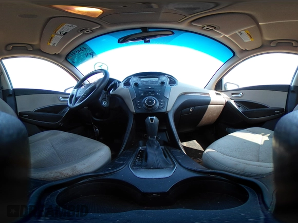 2014 Hyundai Santa Fe with VIN 5XYZT3LB1EG134837, listed as a IAAI auction lot 42454126 with 118,225 mi miles and . Bid and sale history available at DreamBid. Image 19.
