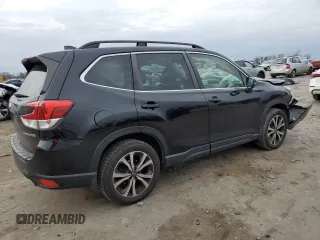 2020 Subaru Forester Limited with VIN JF2SKASC8LH429233, listed as a Copart auction lot 83195284 with 72,795 mi miles and Salvage Title. Bid and sale history available at carsss.com. Image 3.
