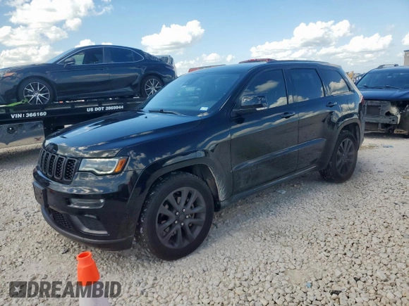 2018 Jeep Grand Cherokee High Altitude with VIN 1C4RJECG5JC442850, listed as a Copart auction lot 61235245 with 77,517 mi miles and Clean title. Bid and sale history available at DreamBid. Image 1.