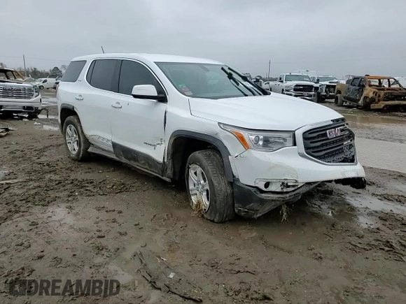 2018 GMC Acadia SLE with VIN 1GKKNKLA0JZ219651, listed as a Copart auction lot 46033945 with 140,504 mi miles and Salvage Title. Bid and sale history available at carsss.com. Image 12.