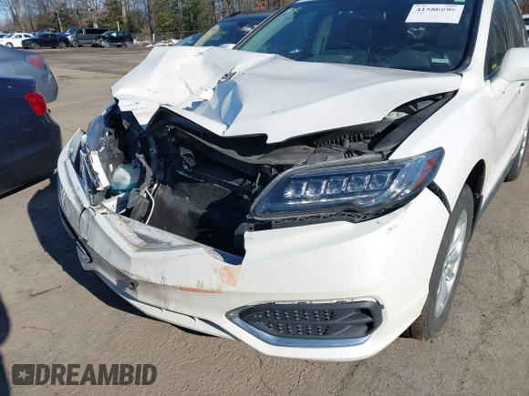 2017 Acura RDX w/Technology Pkg with VIN 5J8TB3H59HL010935, listed as a IAAI auction lot 41580699 with 1 mi miles. Bid and sale history available at carsss.com. Image 6.