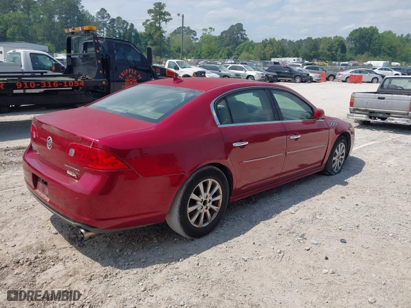 2011 Buick Lucerne CXL Premium with VIN 1G4HJ5EM7BU107126, listed as a IAAI auction lot 42093773 with 188,907 mi miles. Bid and sale history available at carsss.com. Image 4.