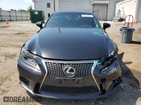 2015 Lexus IS 250 z VIN JTHCF1D29F5024448, wystawiony jako Copart lot #56635285 z przebiegiem 105 447 mil mil oraz Szkoda całkowita • Salvage title. Historia ofert i sprzedaży dostępna na DreamBid. Obrazek 5.