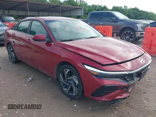 2025 Hyundai Elantra SEL Convenience with VIN KMHLS4DG0SU880288, listed as a IAAI auction lot 42192034 with 13,502 mi miles and . Bid and sale history available at DreamBid. Image 1.