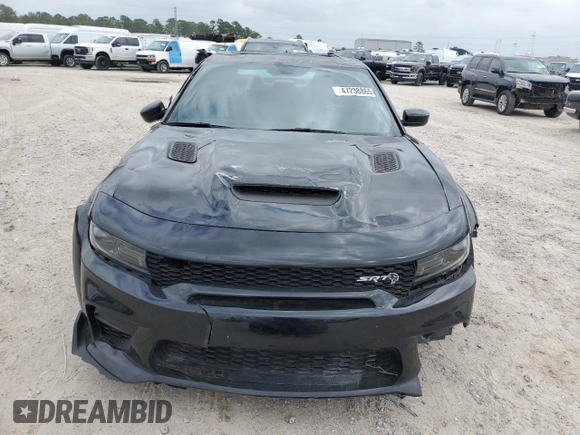2023 Dodge Charger SRT Hellcat Widebody Jailbreak with VIN 2C3CDXL98PH553381, listed as a Copart auction lot 47238865 with 18,956 mi miles and Salvage Title. Bid and sale history available at carsss.com. Image 5.