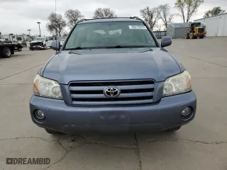 2007 Toyota Highlander with VIN JTEGD21A870170781, listed as a Copart auction lot 48015825 with 150,153 mi miles and Salvage Title. Bid and sale history available at carsss.com. Image 5.