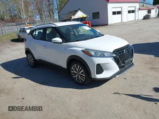 2021 Nissan Kicks SV z VIN 3N1CP5CV9ML485943, wystawiony jako IAAI lot #42121266 z przebiegiem 34 810 mil mil oraz . Historia ofert i sprzedaży dostępna na DreamBid. Obrazek 1.
