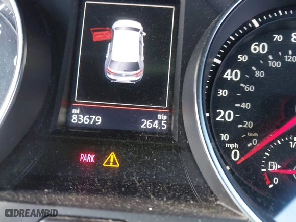 2017 Volkswagen Golf GTI S with VIN 3VW547AU9HM004803, listed as a IAAI auction lot 41385988 with 83,679 mi miles. Bid and sale history available at carsss.com. Image 7.