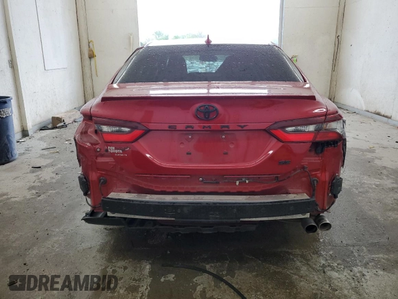 2021 Toyota Camry SE Nightshade with VIN 4T1T11AKXMU495494, listed as a Copart auction lot 52383975 with 120,492 mi miles and Salvage Title. Bid and sale history available at carsss.com. Image 6.