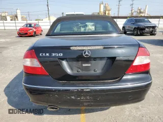 2008 Mercedes-Benz CLK 350 with VIN WDBTK56F28F250346, listed as a Copart auction lot 60489885 with 124,621 mi miles and Clean title. Bid and sale history available at DreamBid. Image 6.