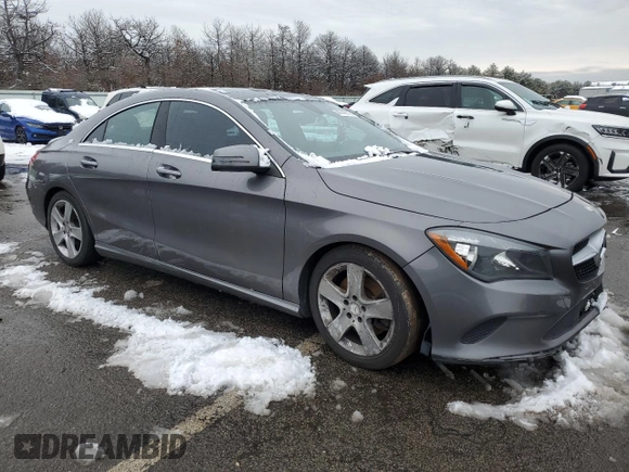 2017 Mercedes-Benz CLA 250 with VIN WDDSJ4GB1HN425199, listed as a Copart auction lot 44749915 with 134,308 mi miles and Clean Title. Bid and sale history available at DreamBid. Image 4.