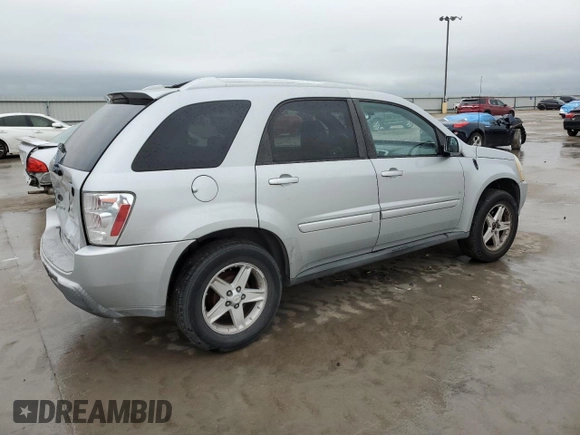 2006 Chevrolet Equinox LT with VIN 2CNDL63FX66029786, listed as a Copart auction lot 51625285 with 254,894 mi miles and Salvage Title. Bid and sale history available at carsss.com. Image 3.