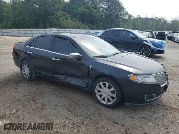 2010 Lincoln MKZ with VIN 3LNHL2GC9AR624253, listed as a Copart auction lot 54402745 with 164,974 mi miles and Salvage title. Bid and sale history available at DreamBid. Image 4.