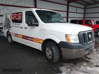 2012 Nissan NV S with VIN 1N6BF0KM4CN101828, listed as a IAAI auction lot 41716390 with NaN miles. Bid and sale history available at carsss.com. Image 1.