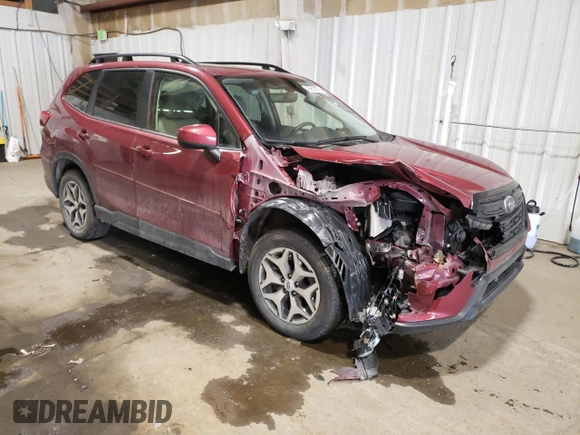 2024 Subaru Forester Premium with VIN JF2SKACC0RH491538, listed as a Copart auction lot 43653365 with 4,512 mi miles and Salvage Title. Bid and sale history available at carsss.com. Image 4.