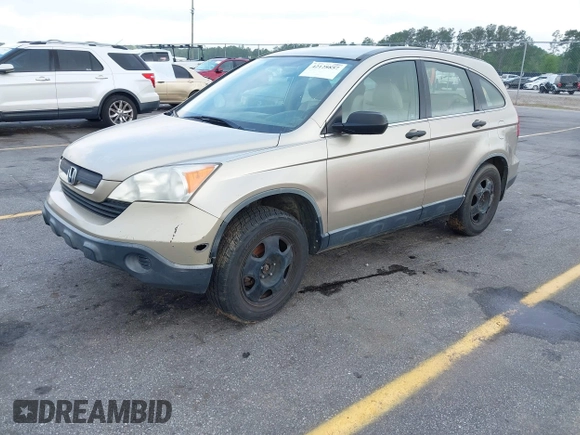 2007 Honda CR-V LX with VIN JHLRE38327C070572, listed as a IAAI auction lot 42128857 with 235,809 mi miles. Bid and sale history available at carsss.com. Image 2.