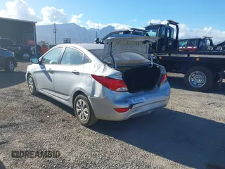 2016 Hyundai Accent SE with VIN KMHCT4AE1GU021377, listed as a IAAI auction lot 40587822 with 72,297 mi miles and . Bid and sale history available at DreamBid. Image 3.