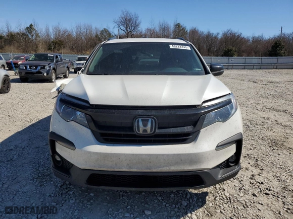 2022 Honda Pilot Sport with VIN 5FNYF6H38NB096312, listed as a Copart auction lot 46222245 with 65,520 mi miles and Salvage Title. Bid and sale history available at carsss.com. Image 5.