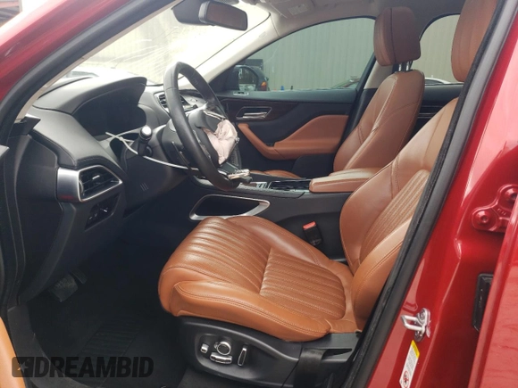 2018 Jaguar F-Pace 30t Portfolio with VIN SADCN2GX3JA288772, listed as a Copart auction lot 73749634 with 72,754 mi miles and Salvage title. Bid and sale history available at DreamBid. Image 7.
