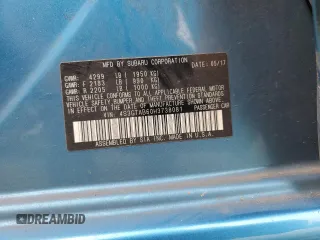 2017 Subaru Impreza Premium z VIN 4S3GTAB60H3738081, wystawiony jako Copart lot #56072805 z przebiegiem 90 138 mil mil oraz Szkoda całkowita • Salvage title. Historia ofert i sprzedaży dostępna na DreamBid. Obrazek 12.