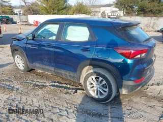 2021 Chevrolet TrailBlazer LS with VIN KL79MMS21MB064475, listed as a IAAI auction lot 41433235 with 23,369 mi miles and . Bid and sale history available at DreamBid. Image 3.