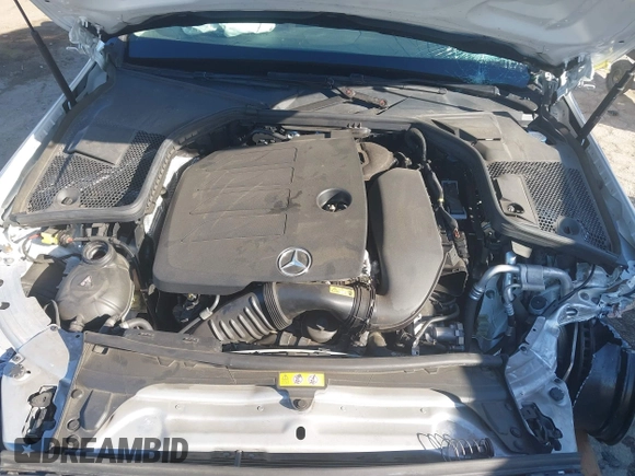 2020 Mercedes-Benz C 300 with VIN W1KWF8DB7LR594871, listed as a IAAI auction lot 41761027 with 28,732 mi miles and . Bid and sale history available at carsss.com. Image 10.