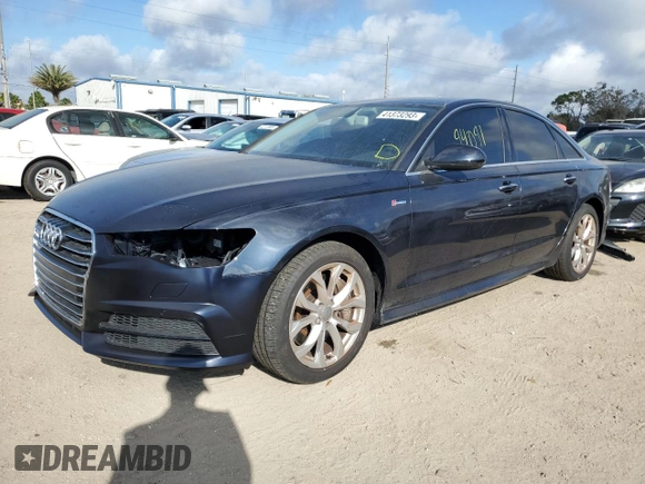 2017 Audi A6 Premium Plus with VIN WAUF2AFC0HN019882, listed as a Copart auction lot 41373293 with 94,091 mi miles. Bid and sale history available at carsss.com. Image 1.
