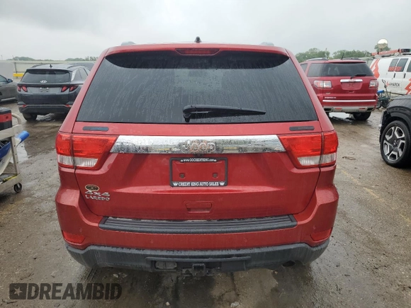 2011 Jeep Grand Cherokee Laredo with VIN 1J4RR4GG4BC569808, listed as a Copart auction lot 56040105 with 167,067 mi miles and Salvage title. Bid and sale history available at DreamBid. Image 6.