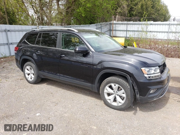 2018 Volkswagen Atlas SE z VIN 1V2LR2CA2JC506981, wystawiony jako Copart lot #55067115 z przebiegiem 140 545 mil mil oraz Szkody całkowita. Historia ofert i sprzedaży dostępna na DreamBid. Obrazek 4.