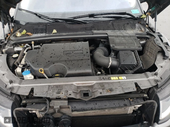 2018 Land Rover Range Rover Evoque SE with VIN SALVP2RXXJH312254, listed as a Copart auction lot 58063505 with 91,553 mi miles and Salvage title. Bid and sale history available at DreamBid. Image 11.