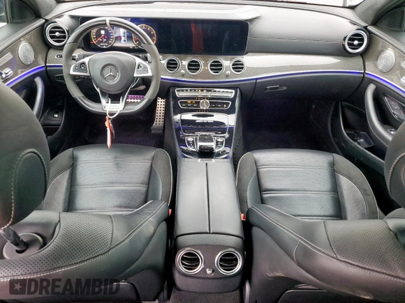 2018 Mercedes-Benz E 63 S AMG with VIN WDDZF8KB8JA254169, listed as a Copart auction lot 50769985 with 111,984 mi miles and Salvage Title. Bid and sale history available at DreamBid. Image 8.