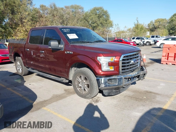 2015 Ford F-150 XLT with VIN 1FTEW1EF4FKF21937, listed as a IAAI auction lot 40631034 with 177,539 mi miles and . Bid and sale history available at DreamBid. Image 1.