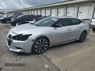 2016 Nissan Maxima S with VIN 1N4AA6AP8GC402928, listed as a Copart auction lot 73480344 with 79,537 mi miles and Salvage Title. Bid and sale history available at DreamBid. Image 1.