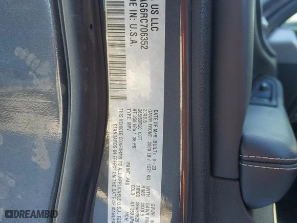 2024 Jeep Grand Cherokee Altitude with VIN 1C4RJHAG6RC706352, listed as a Copart auction lot 41513985 with 11,750 mi miles and Salvage Title. Bid and sale history available at carsss.com. Image 13.