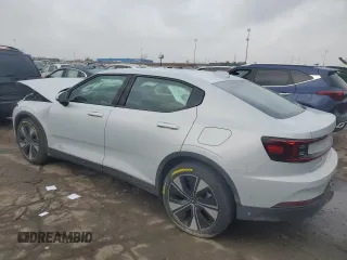2024 Polestar 2 z VIN YSMFE3KA6RL215336, wystawiony jako Copart lot #81899354 z przebiegiem Nie podano mil oraz Szkody całkowita. Historia ofert i sprzedaży dostępna na DreamBid. Obrazek 2.